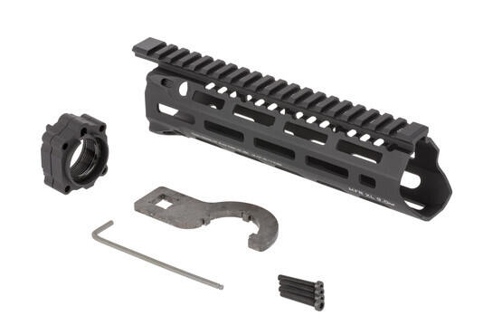 Daniel Defense 9in MFR XL lightweight freefloat handguard includes barrel nut wrench and mounting hardware
